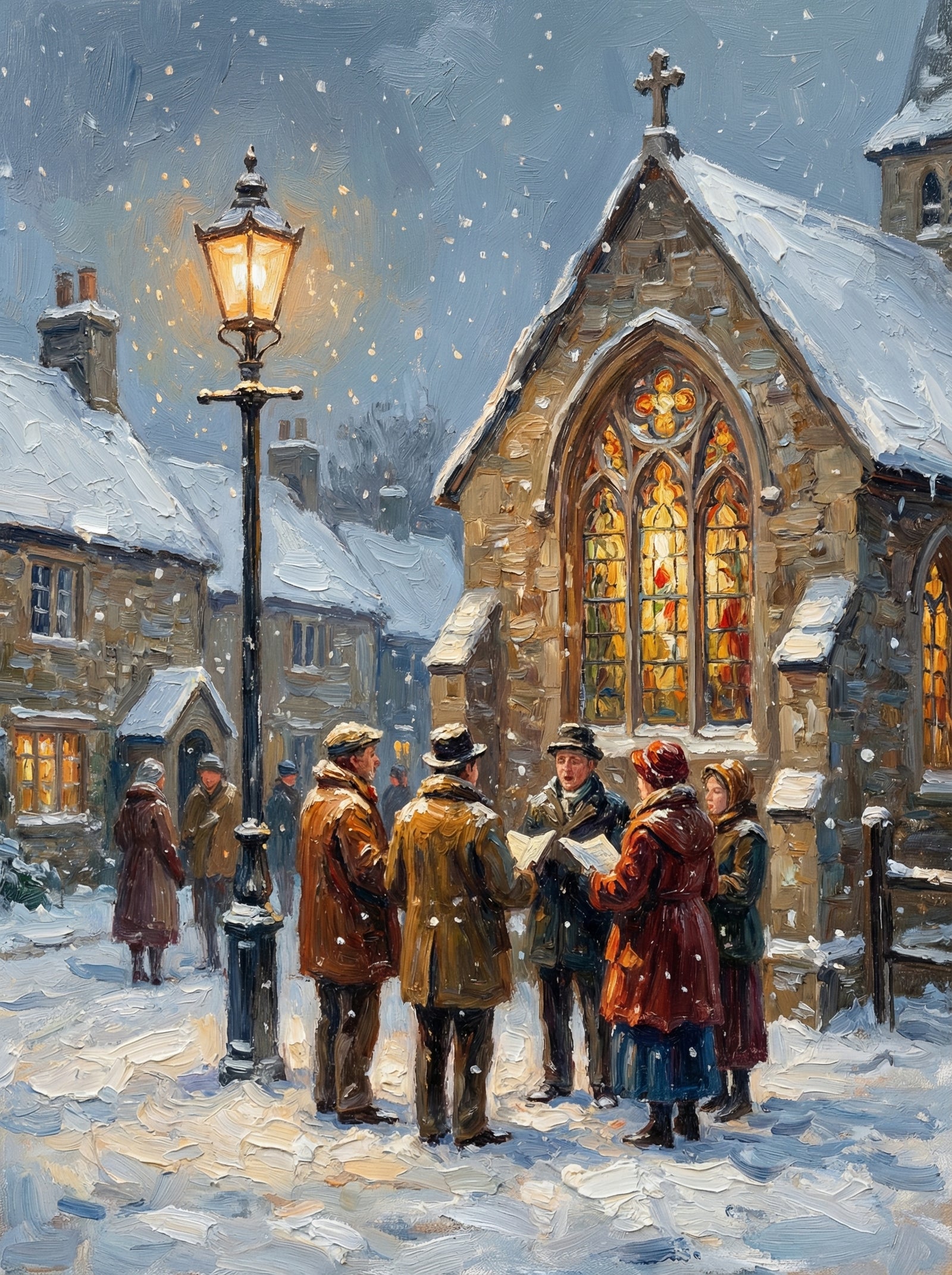 Poster in black frame