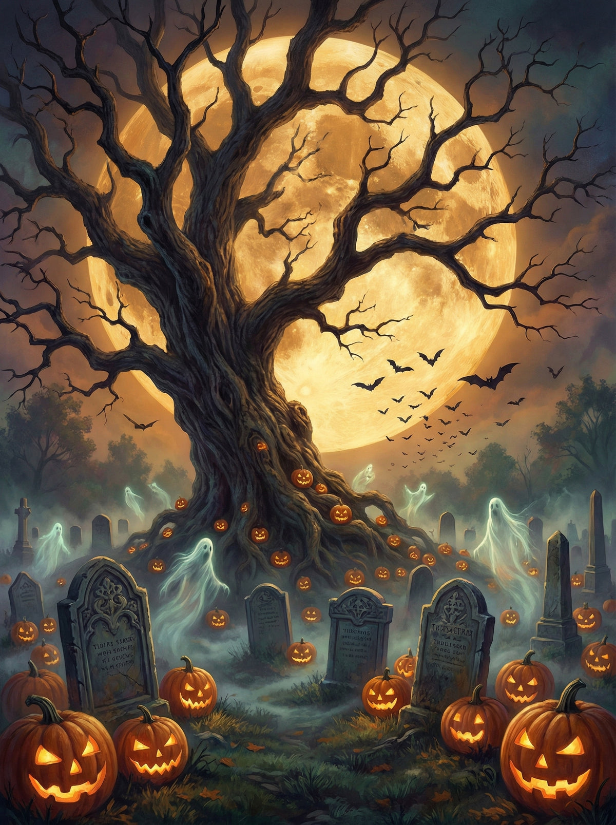 Poster in black frame