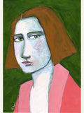 Poster Woman in Pink Jacket – poster e stampa artistica