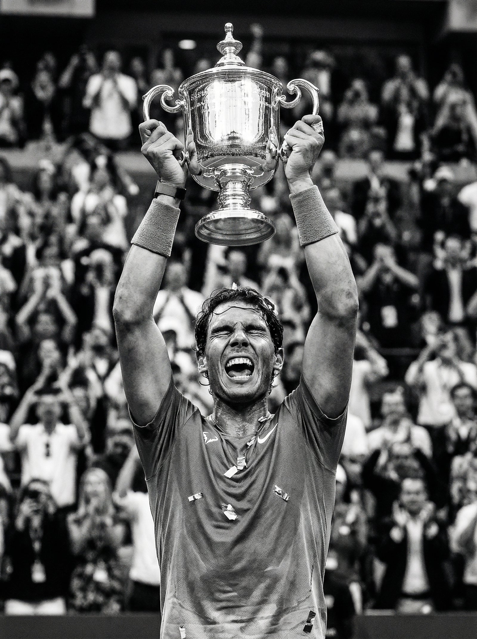 Poster in black frame