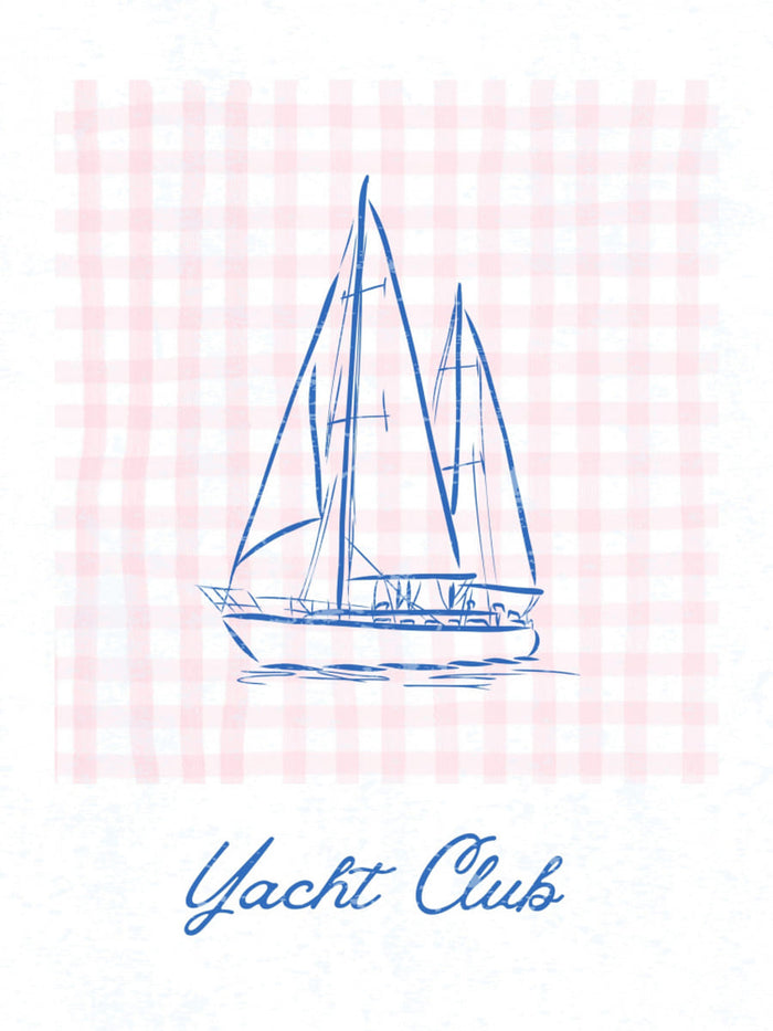 Póster Yacht Club – póster e impresión artística