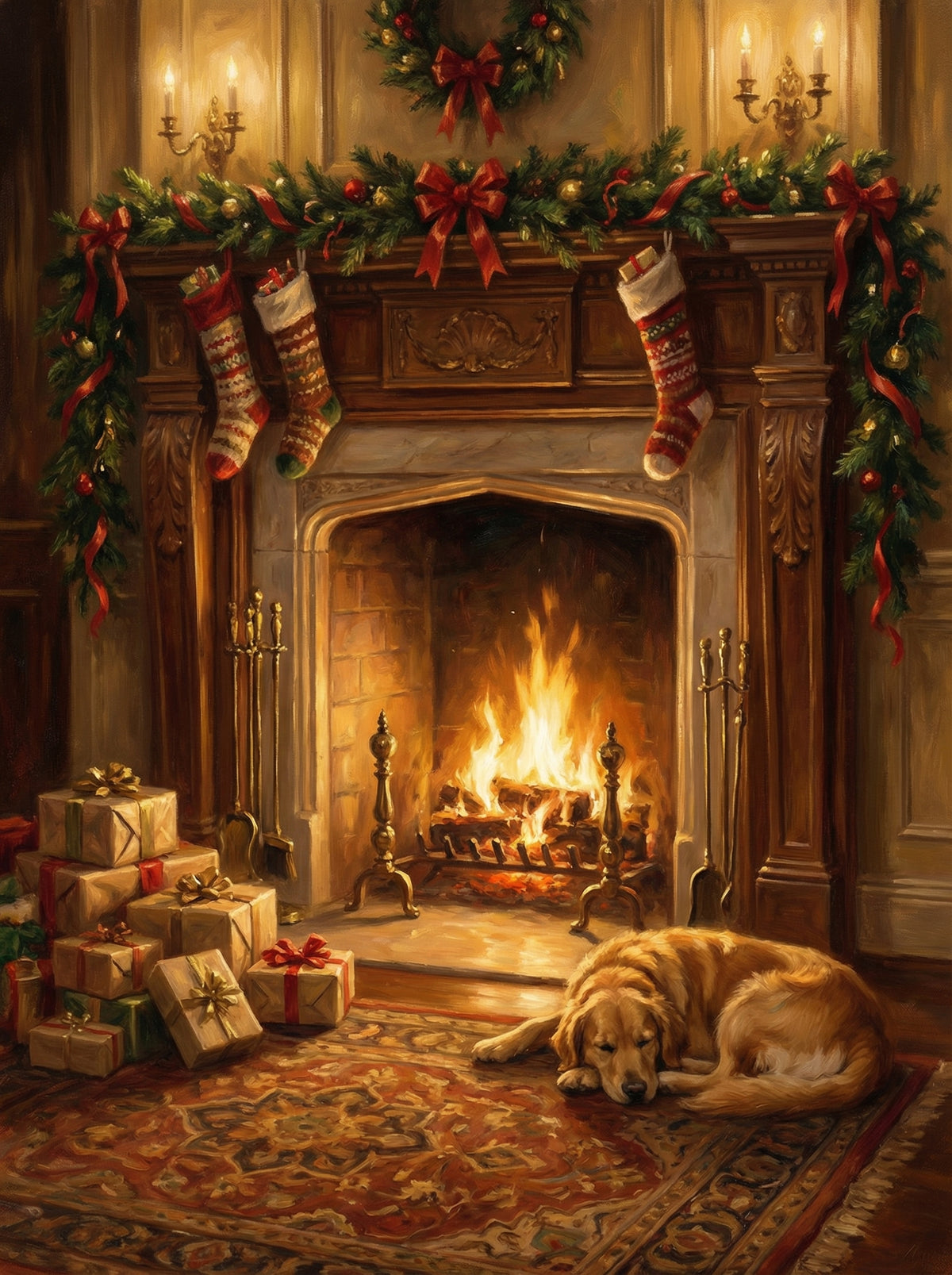 Poster in black frame