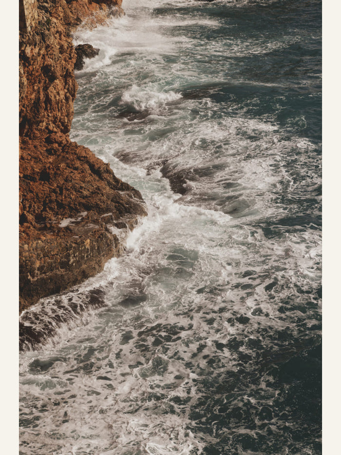 sea waves and rocks Poster – plakat og kunsttryk