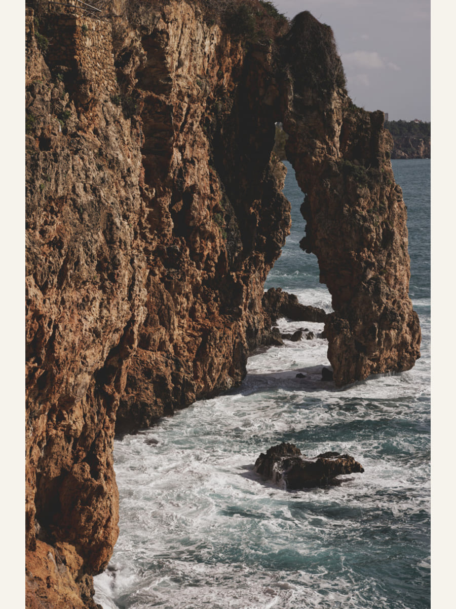 sea waves and rocks Poster – plakat og kunsttryk