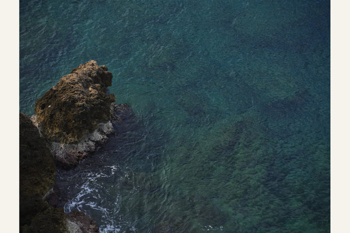 seascape and rocks Poster – plakat og kunsttryk